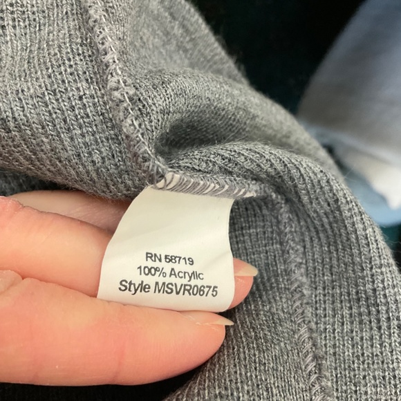 Elementz Midi Knit Skirt Gray Sz M Made in USA - Picture 7 of 8